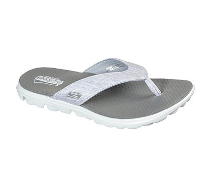 skechers on the go flow flip flops