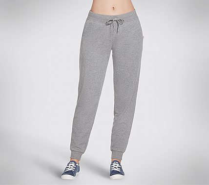 Buy SKECHERS Womens Skechers Bobs French Terry Joggers Grey