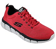 skechers relaxed fit hombre rojas