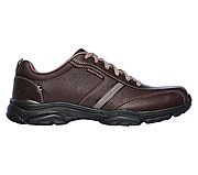 skechers mens rovato larion shoes black