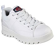 skechers street cleat white