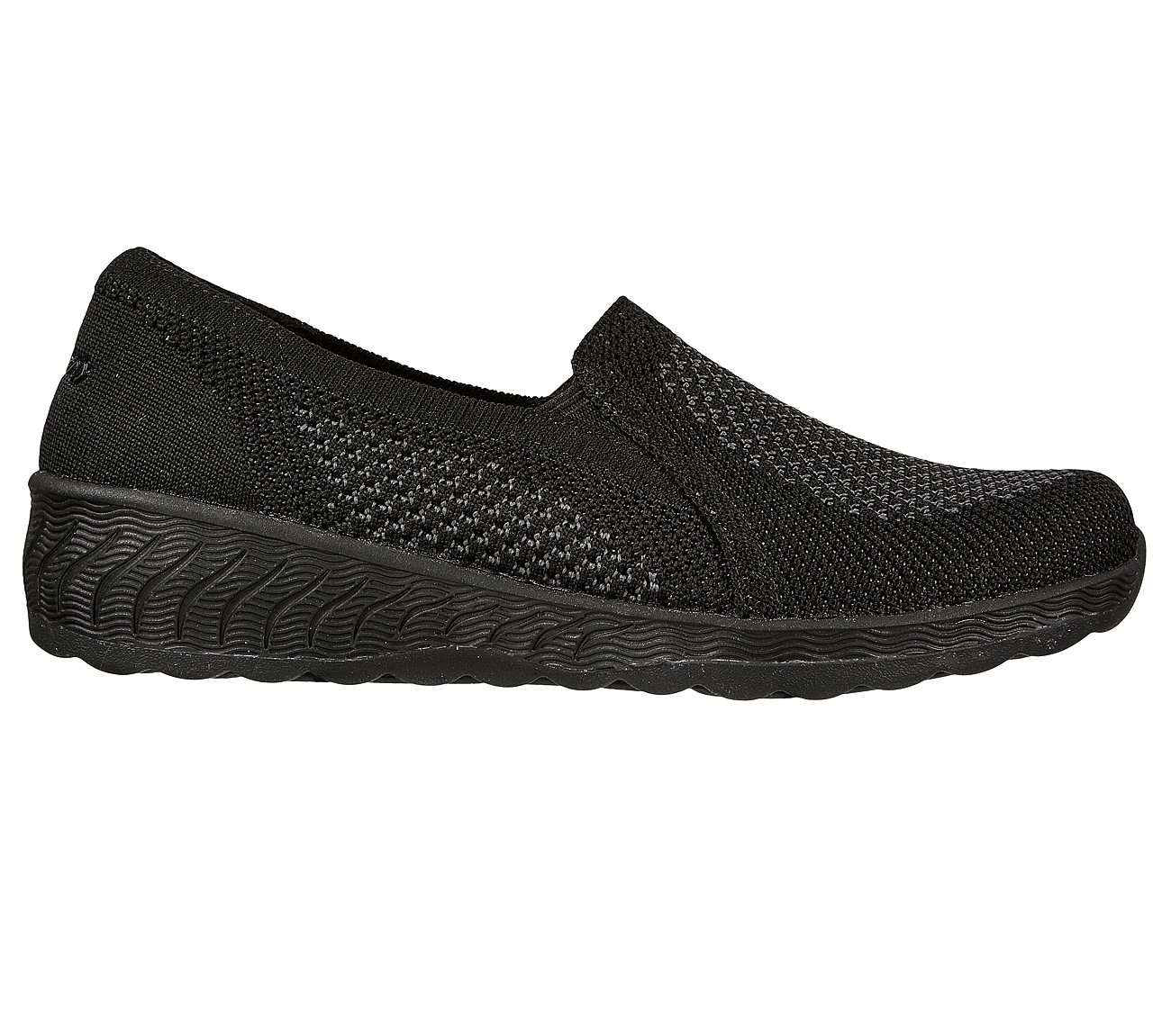 Relaxed Fit: Up-Lifted - New Rules — BLACK