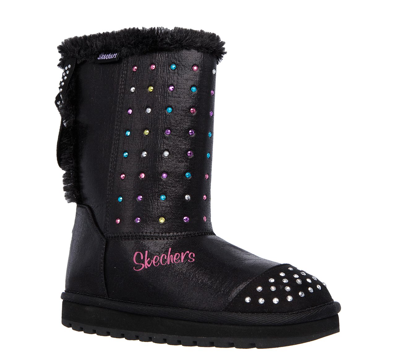 Twinkle Toes: Lightup Rainbow — BLACK