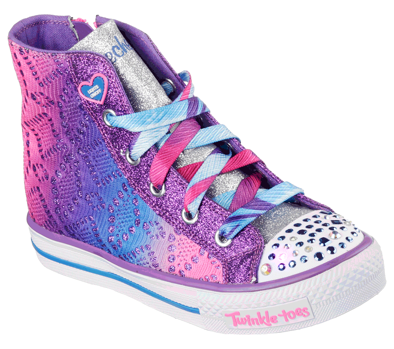 Buy SKECHERS Twinkle Toes: Shuffles - Magic Madness S-Lights Shoes