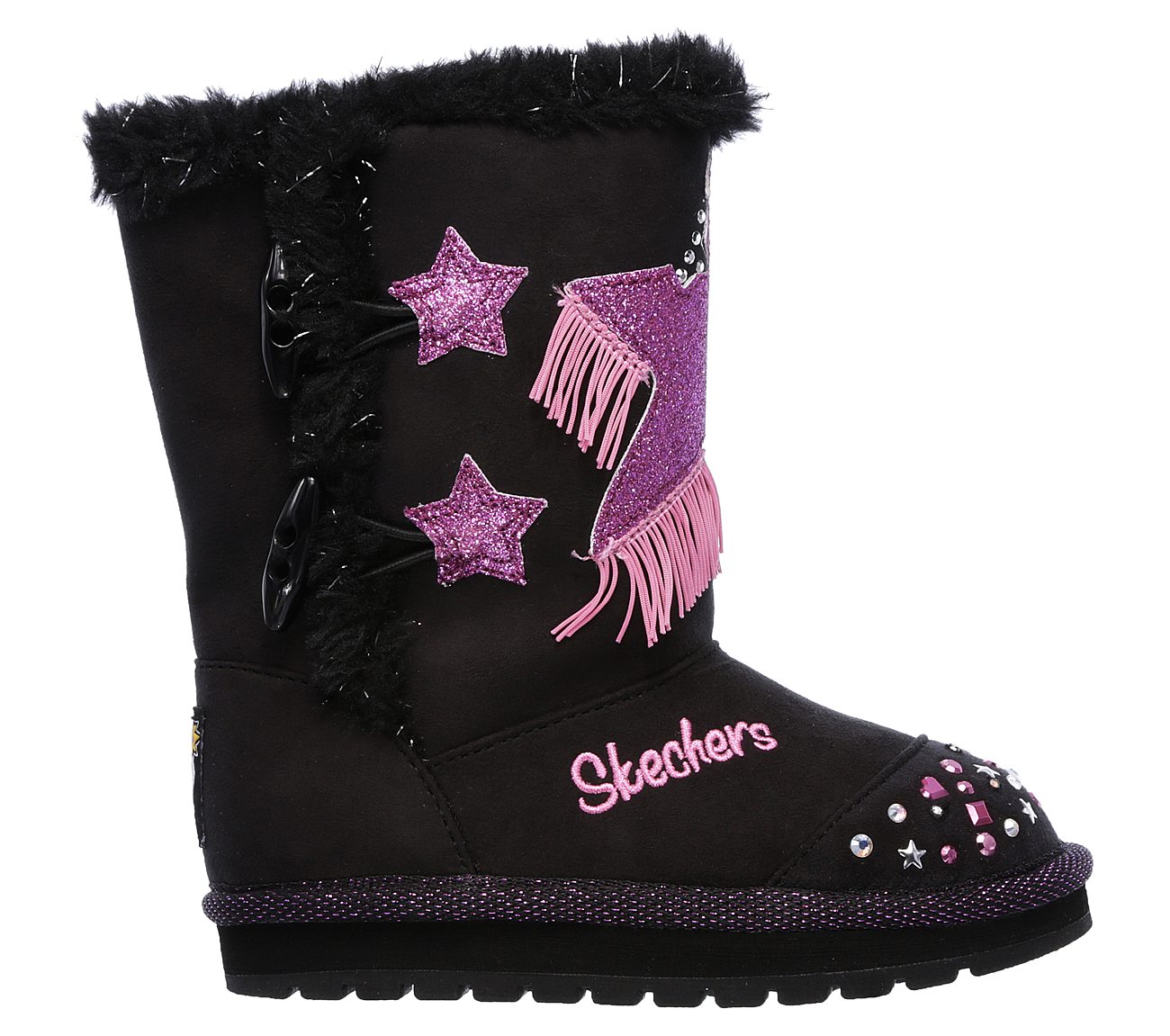 skechers girl boots