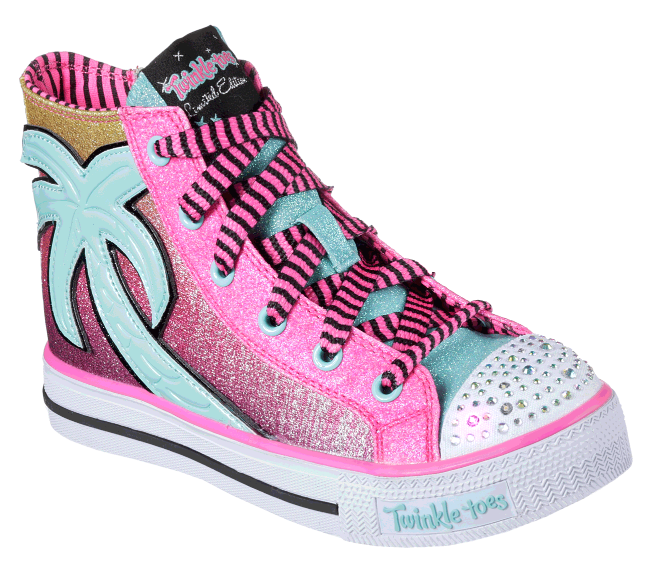 Buy SKECHERS Twinkle Toes: Shuffles - Miami Breeze S-Lights Shoes