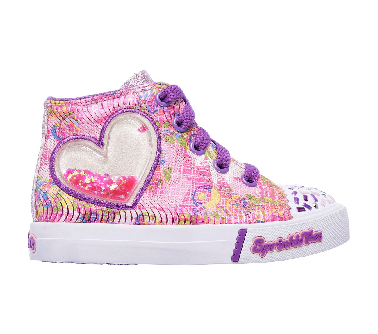 Buy SKECHERS Sprinkle Toes: Skippers - Bubble Up S-Lights Shoes