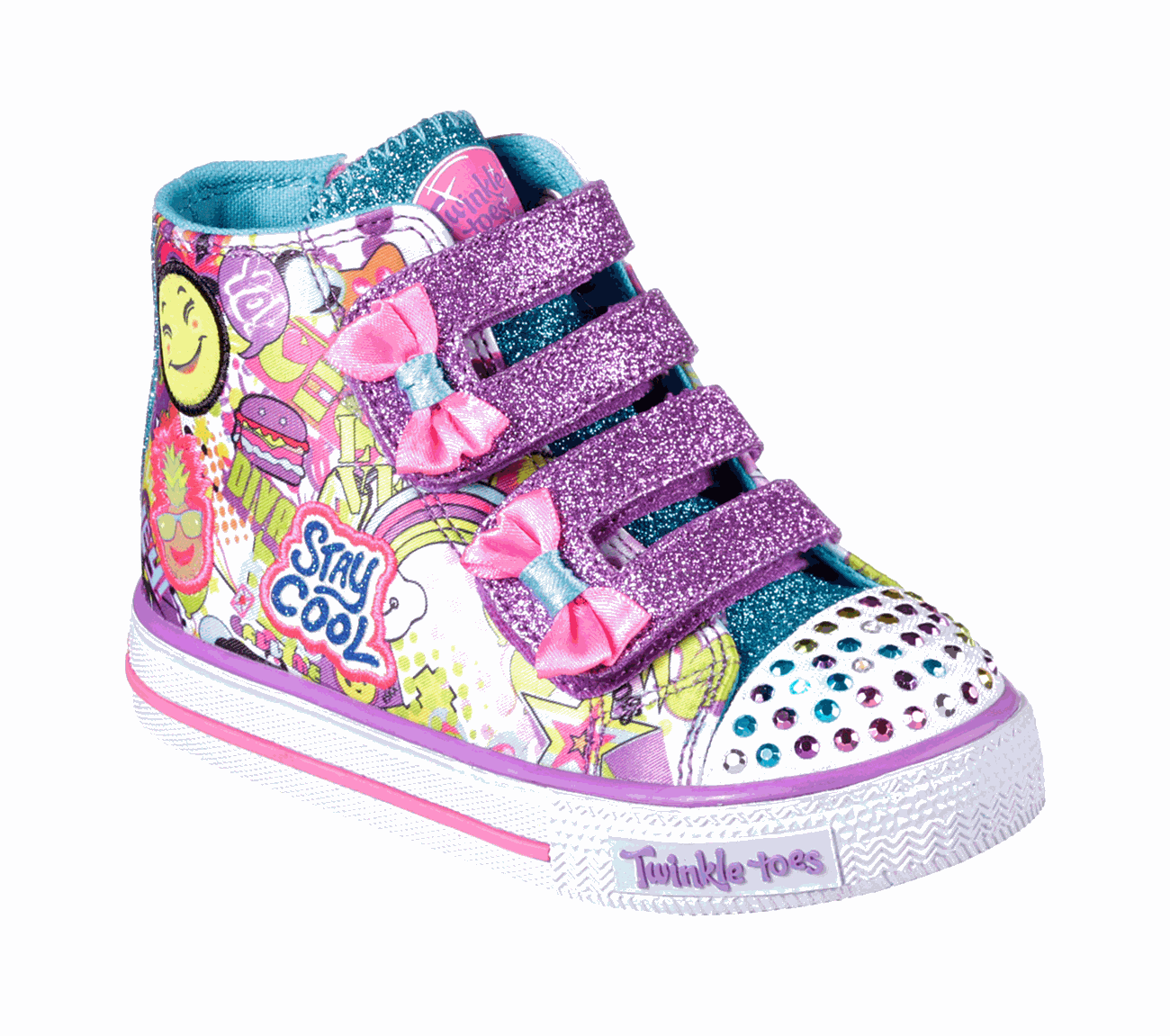 Buy SKECHERS Twinkle Toes: Shuffles - Chatty Charmer S-Lights Shoes