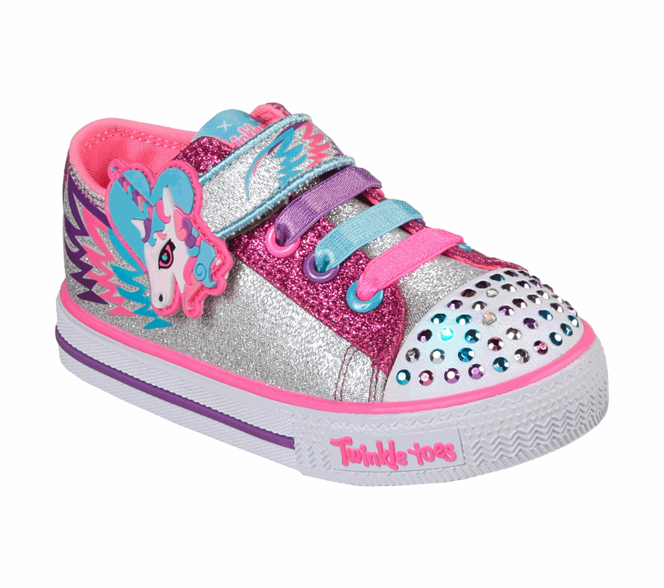 Buy SKECHERS Twinkle Toes: Shuffles - Party Pets S-Lights Shoes