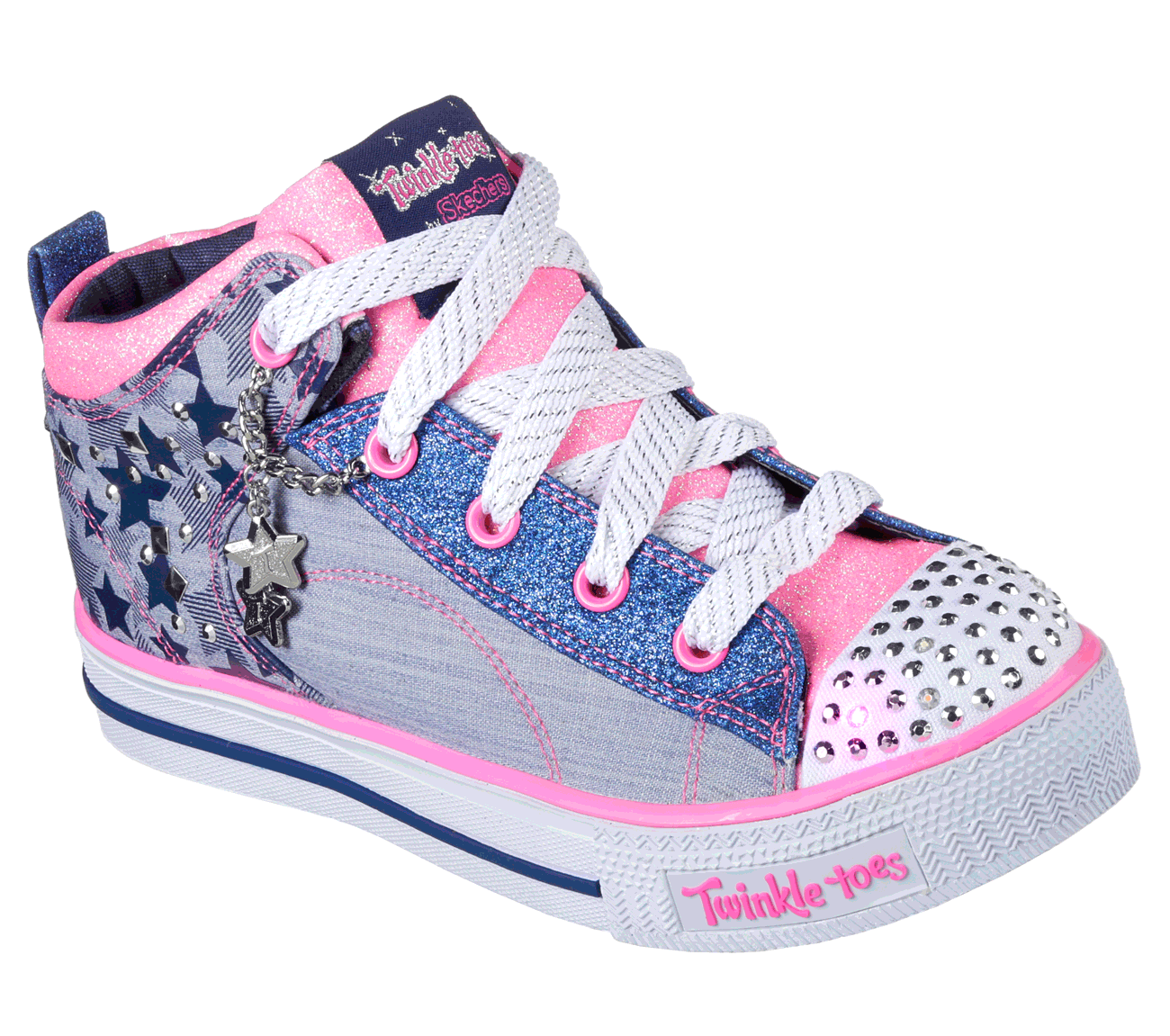 Buy SKECHERS Twinkle Toes: Shuffles - Journey Jumpz S-Lights Shoes only ...
