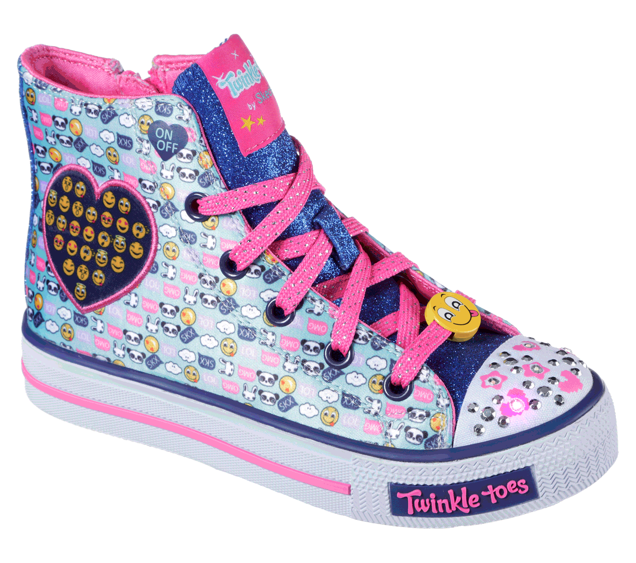 twinkle toes emoji shoes