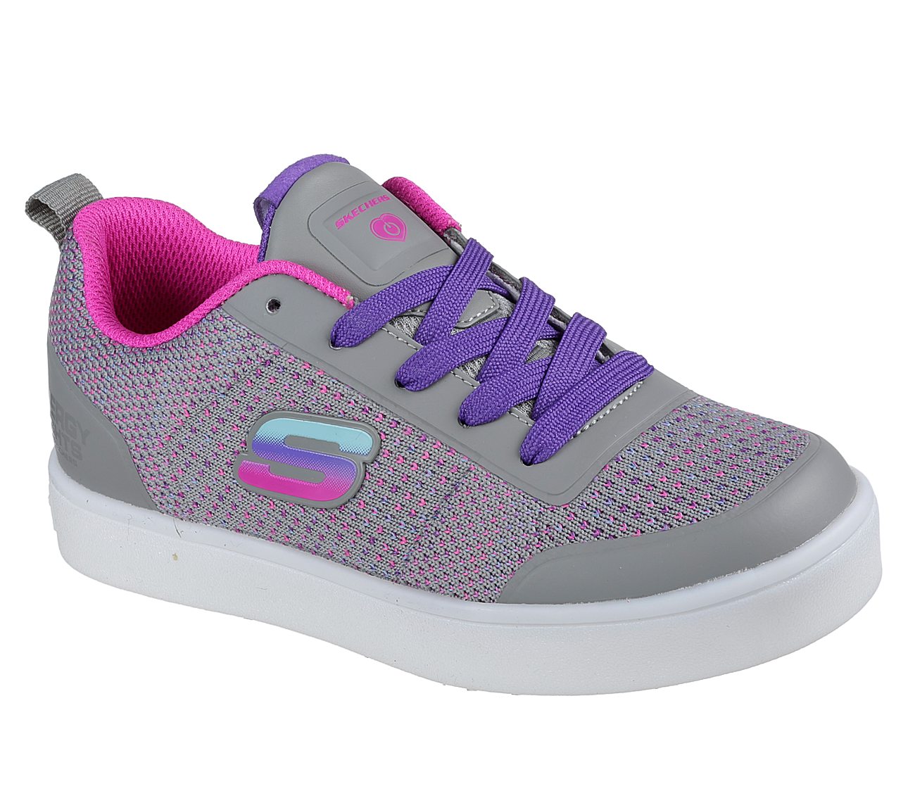 skechers energy lights pink