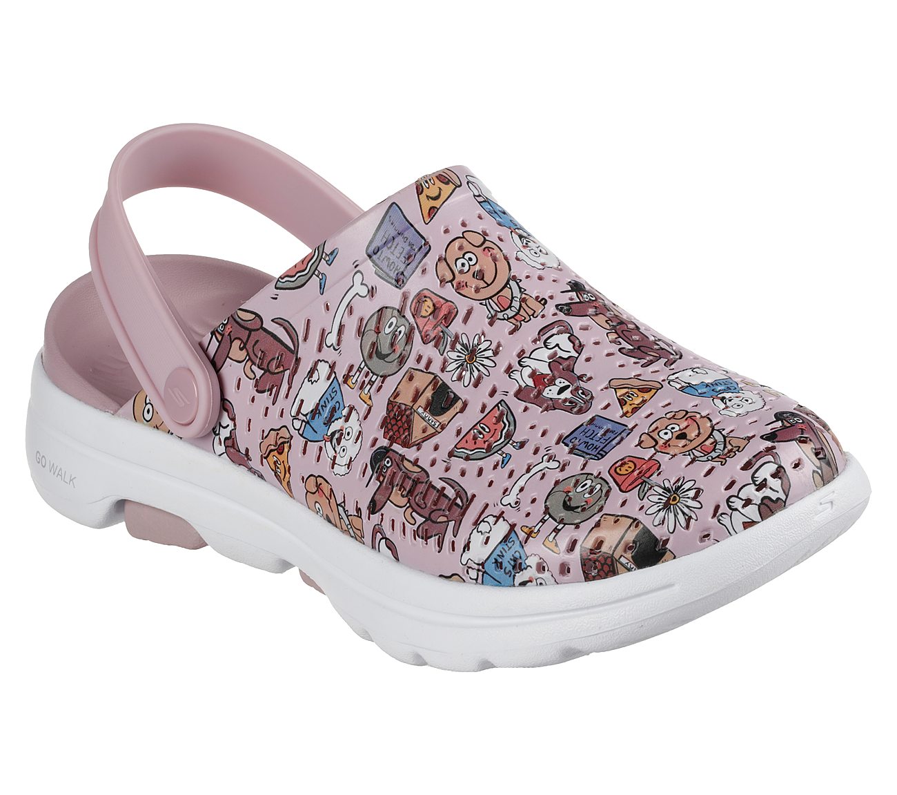 SKECHERS Женско Foamies: GO WALK 5 - Pup Life - SKECHERS Macedonia