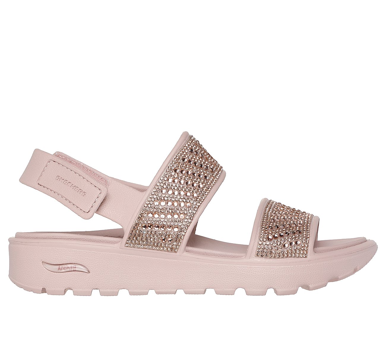 Foamies: Arch Fit Footsteps - Enchant — PINK