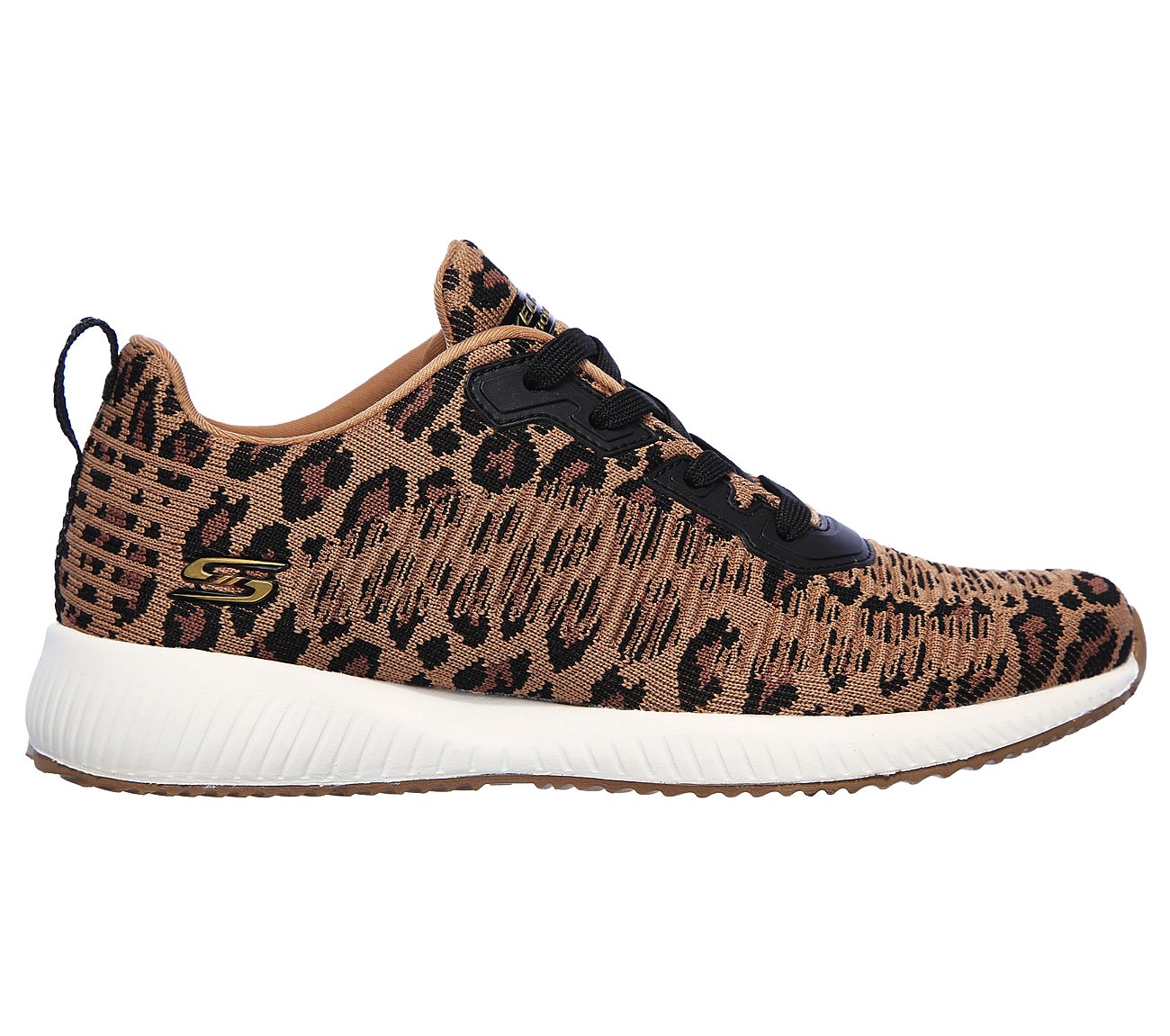 skechers memory foam leopard print