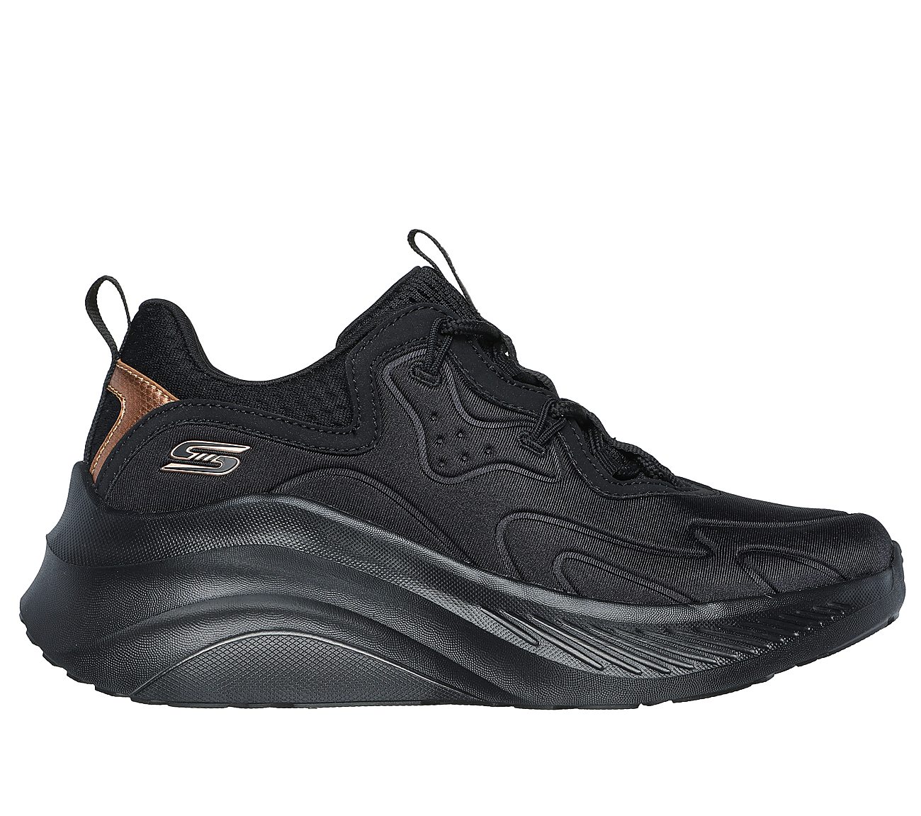 BOBS Sport Chaos Hi - Radiant Shine — BLACK