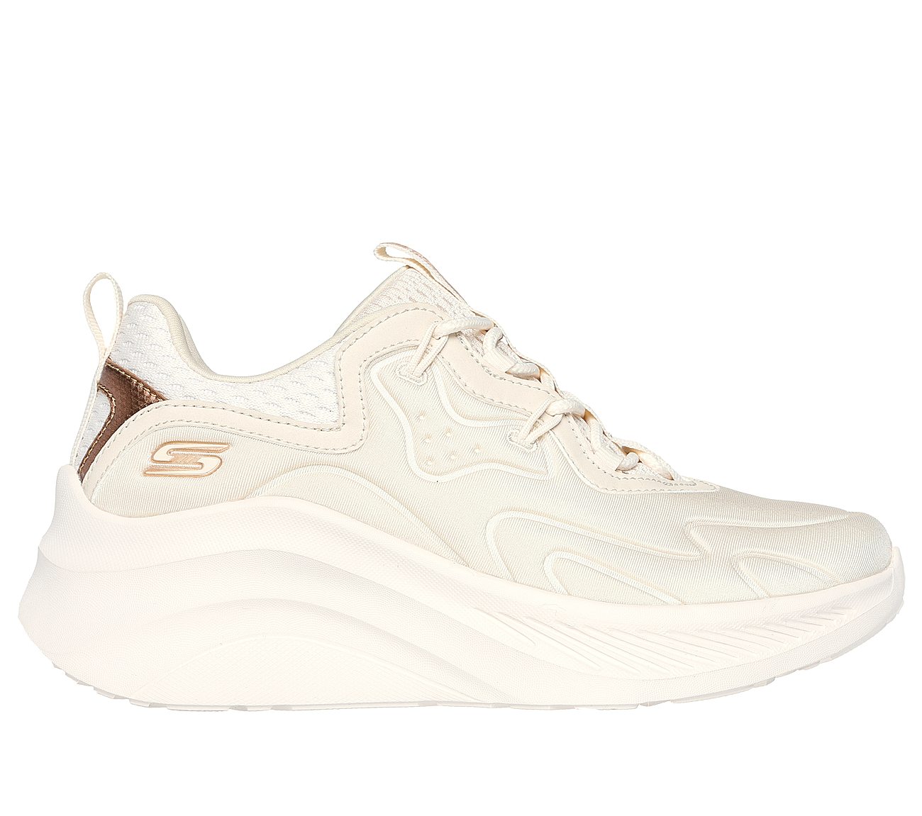 BOBS Sport Chaos Hi - Radiant Shine — WHITE