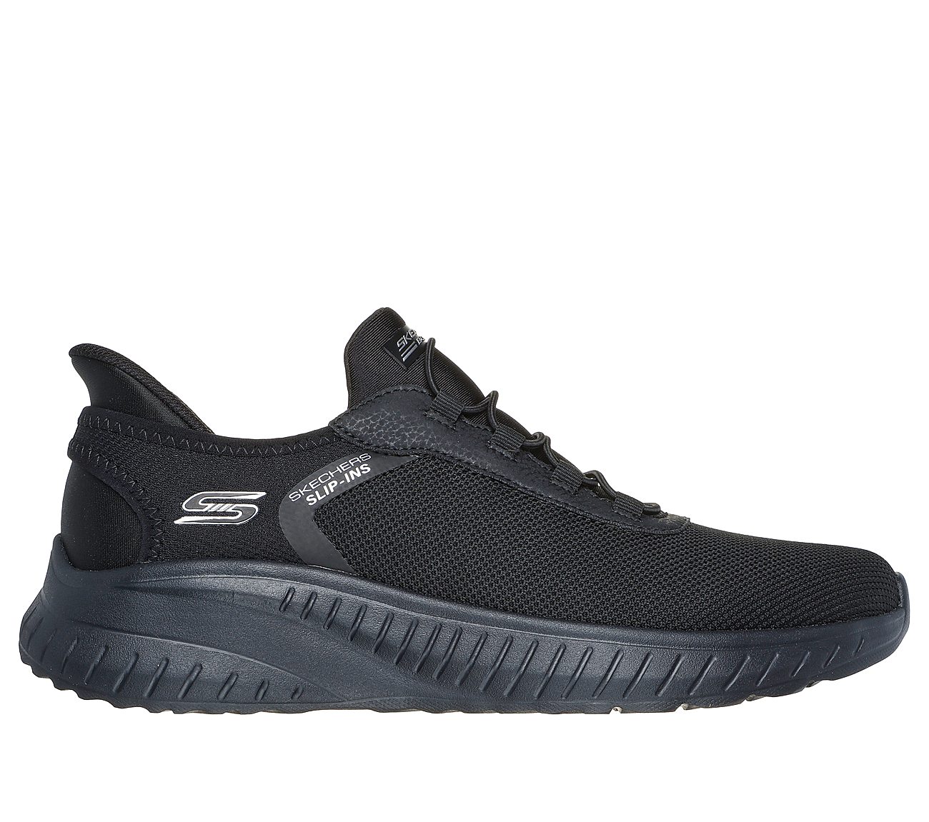 Skechers slip on bobs con sales fiocco in raso