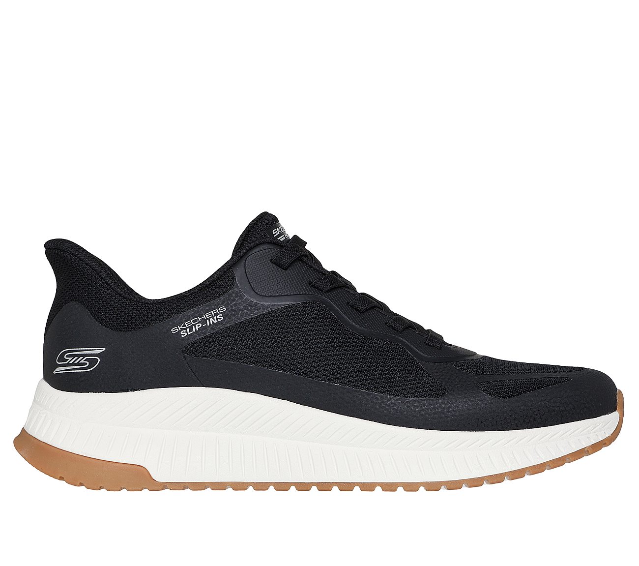 Skechers Slip-ins: BOBS Sport Squad Chaos 4 — BLACK