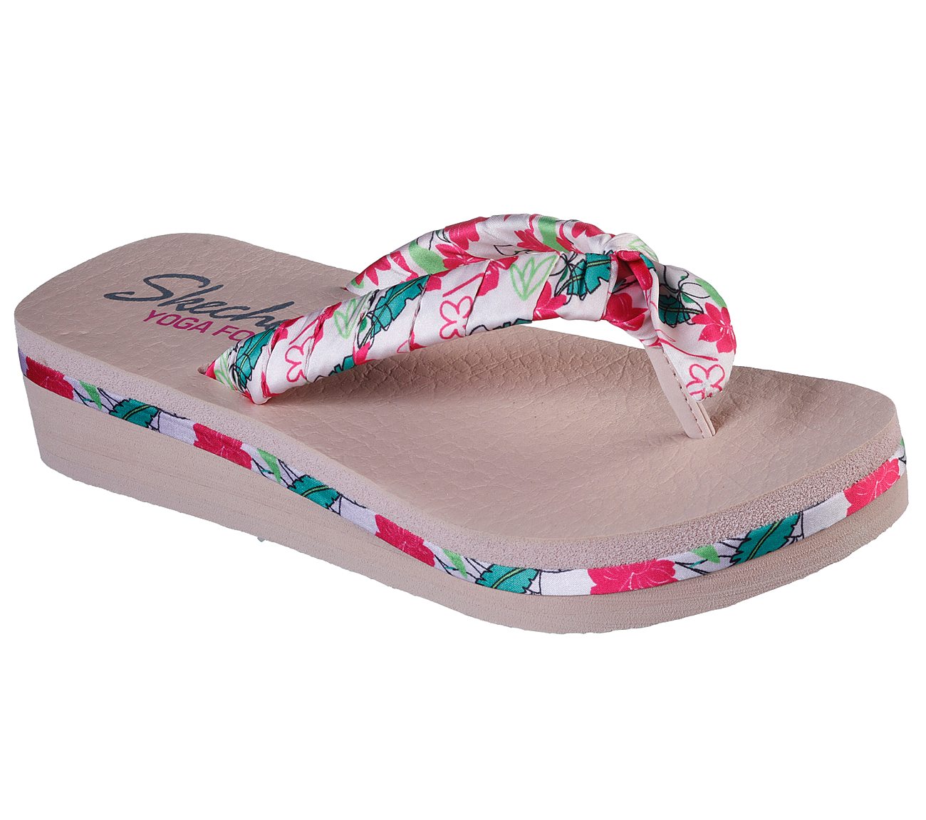 skechers cali women's vinyasa flip flop