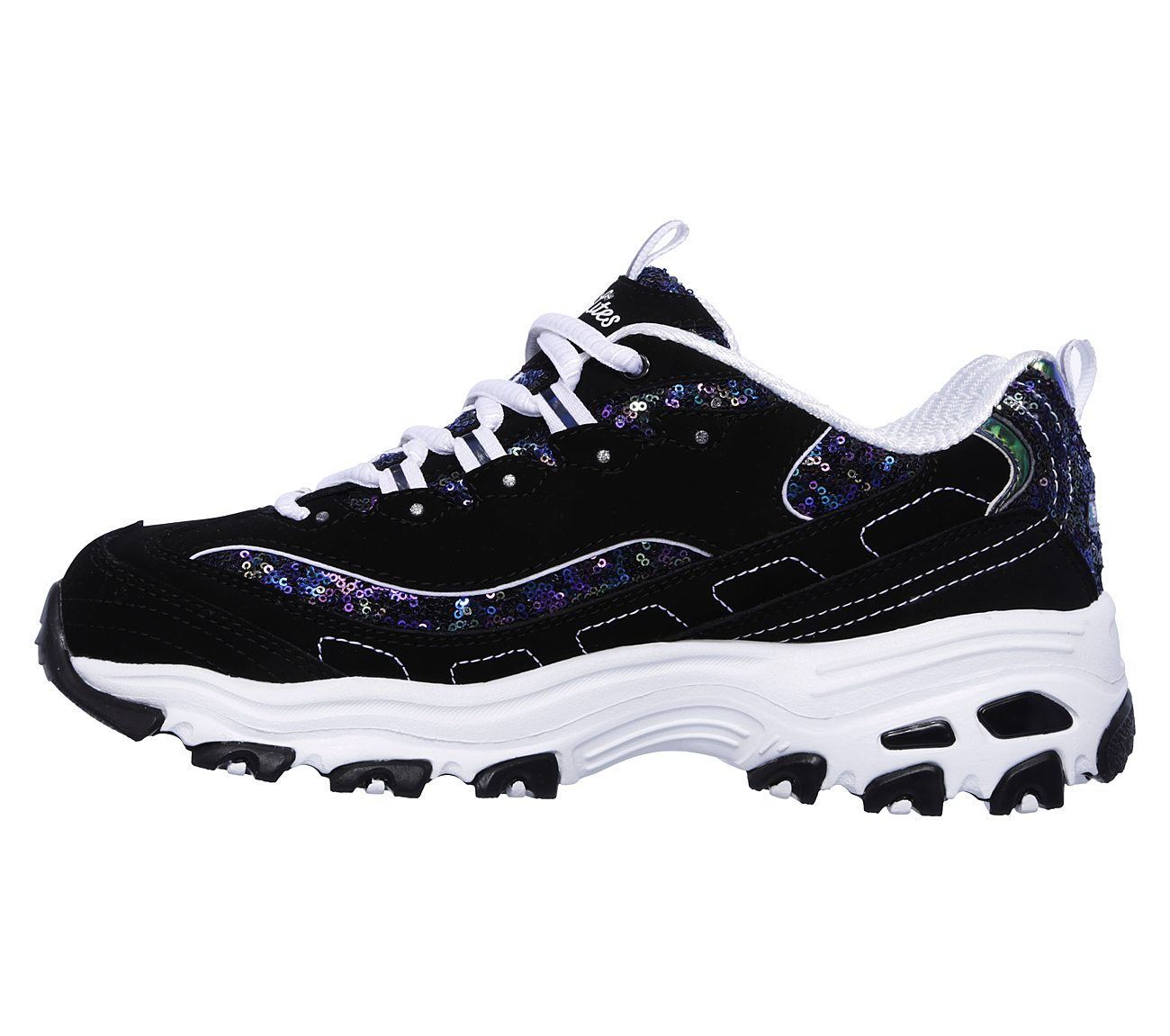 skechers d'lites homme violet