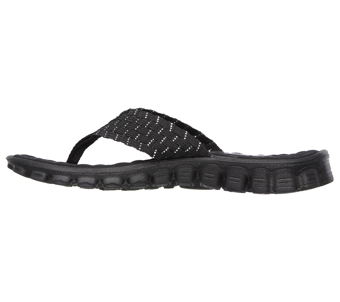 skechers memory foam gel infused flip flops