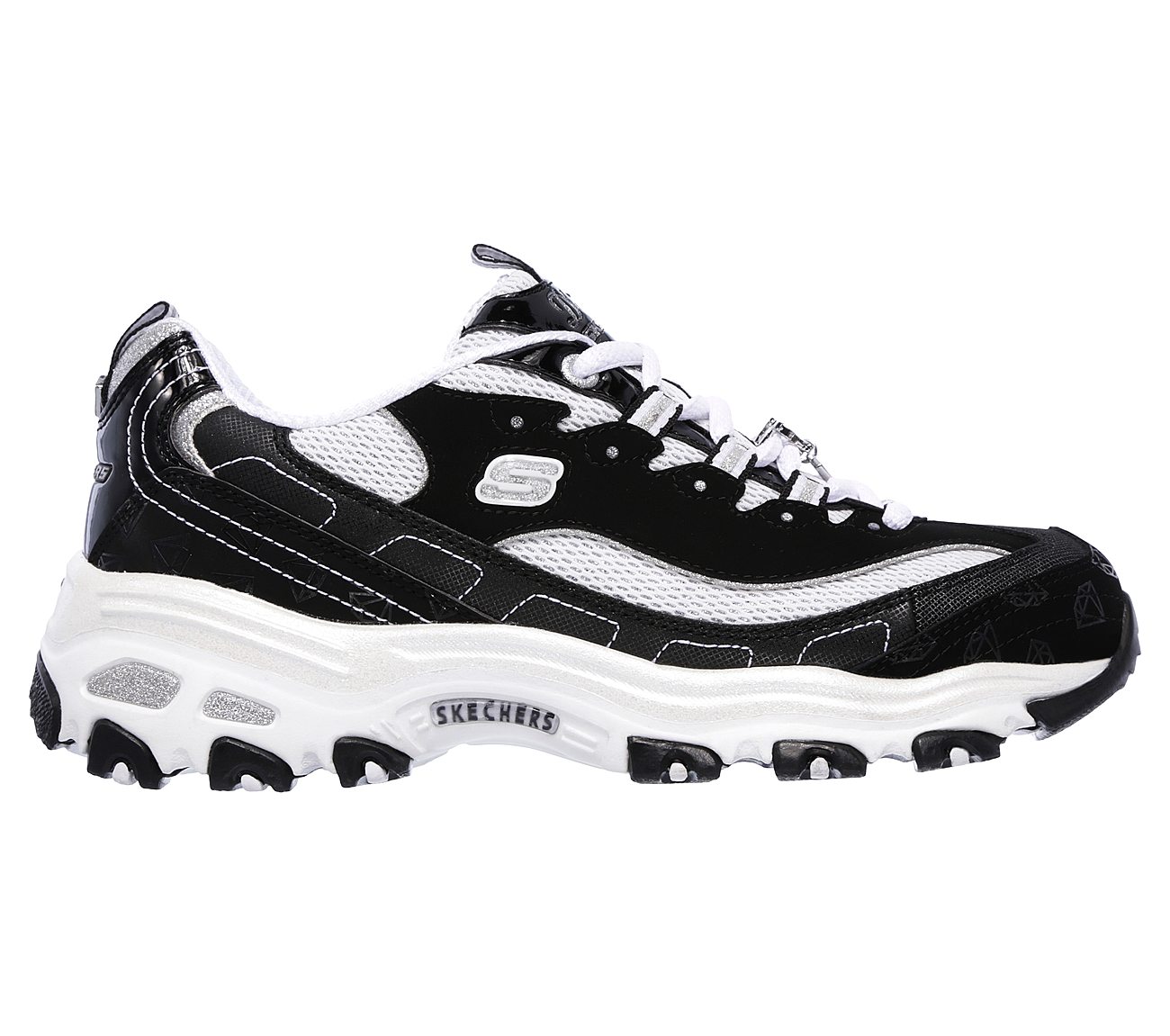 black skechers d lites