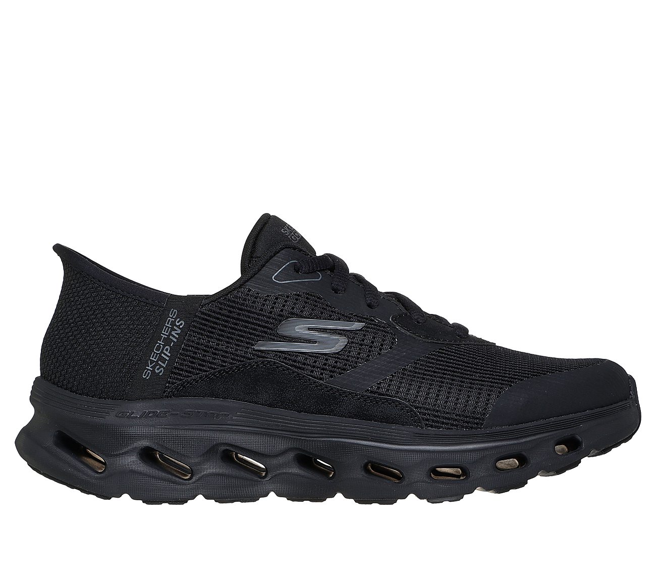 Skechers Slip-ins: GO WALK Glide-Step 2.0 - Belah — BLACK