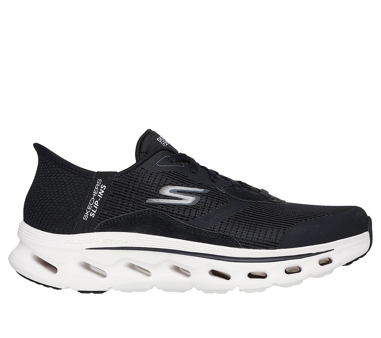 Skechers Slip-ins: GO WALK Glide-Step 2.0 - Belah — BLACK