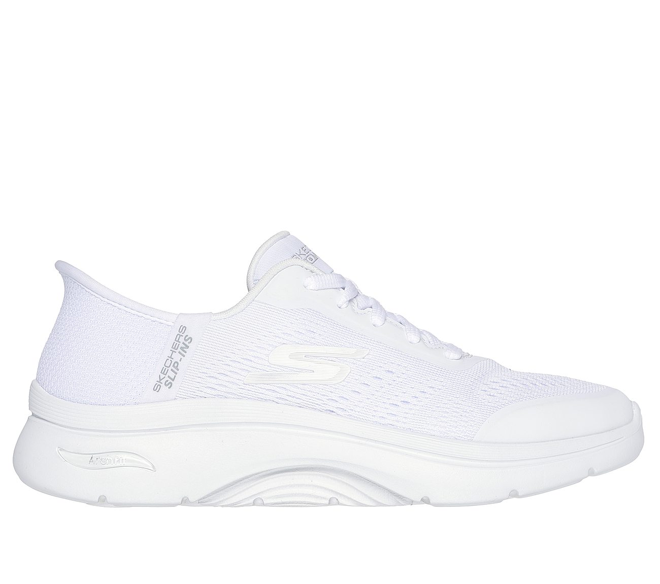Skechers Slip-ins: GO WALK Arch Fit 2.0 — WHITE