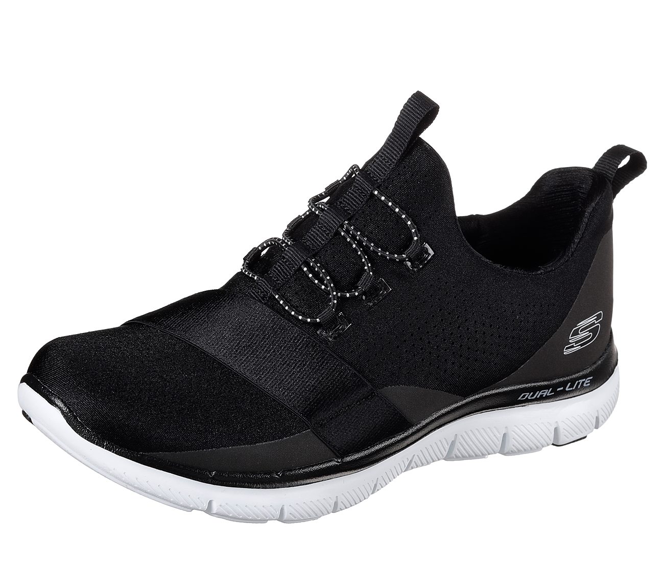 skechers flex appeal 2.0 bungee slip on