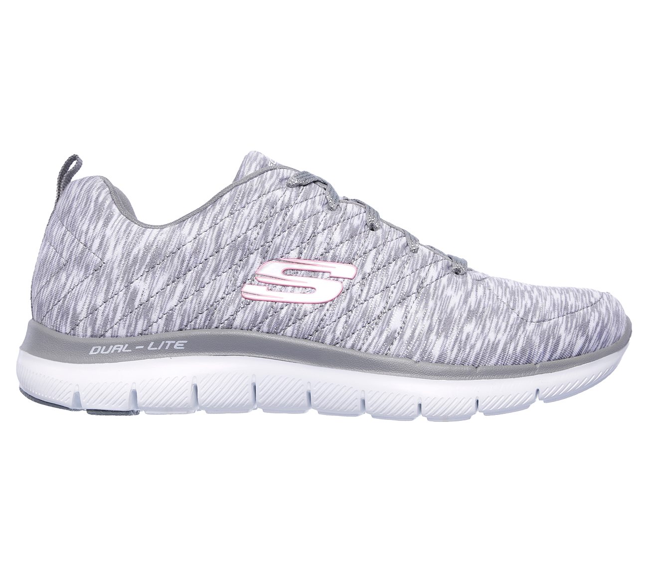 Skechers flex appeal hombre gris on sale