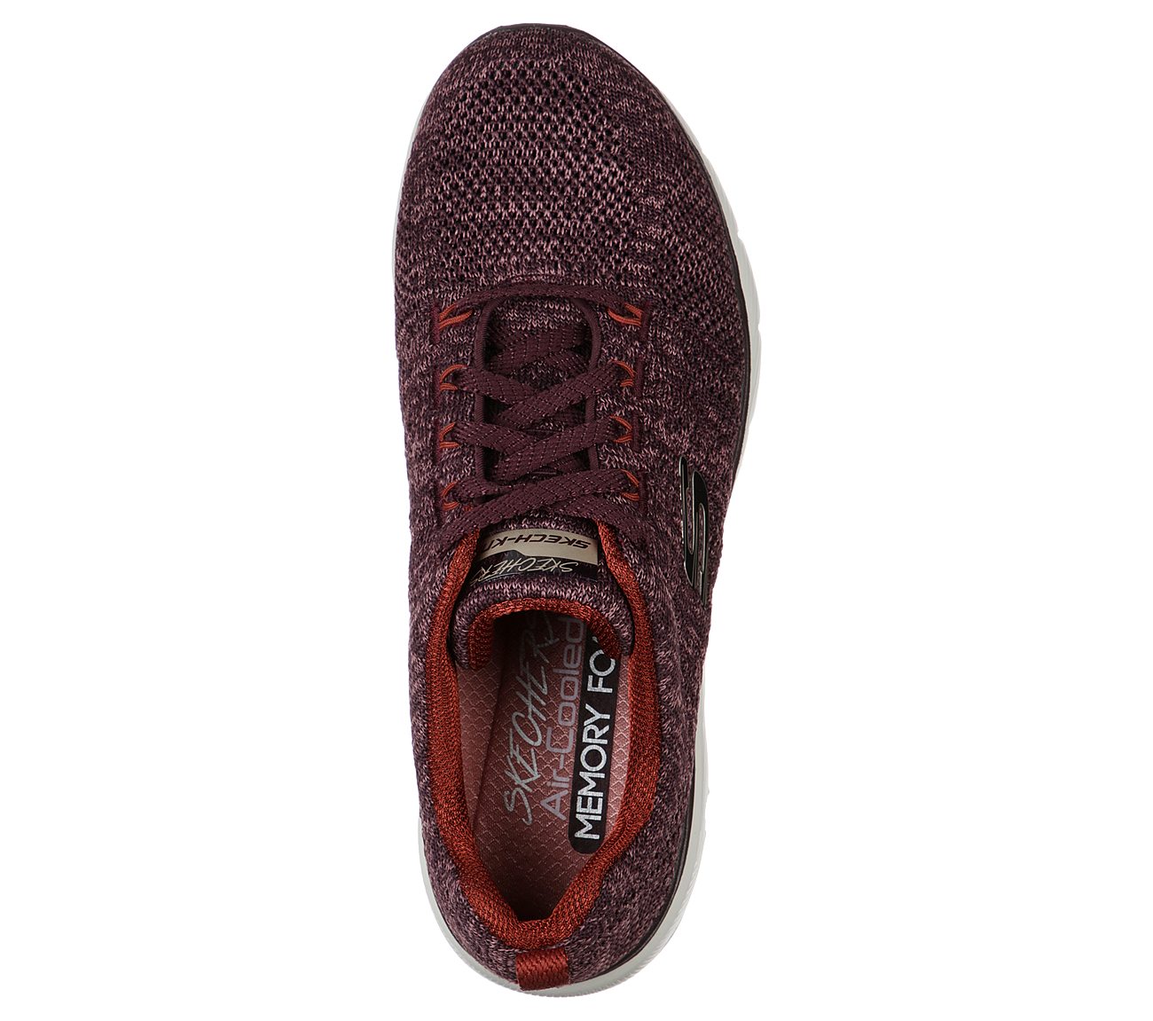 skechers flex appeal hombre rojas