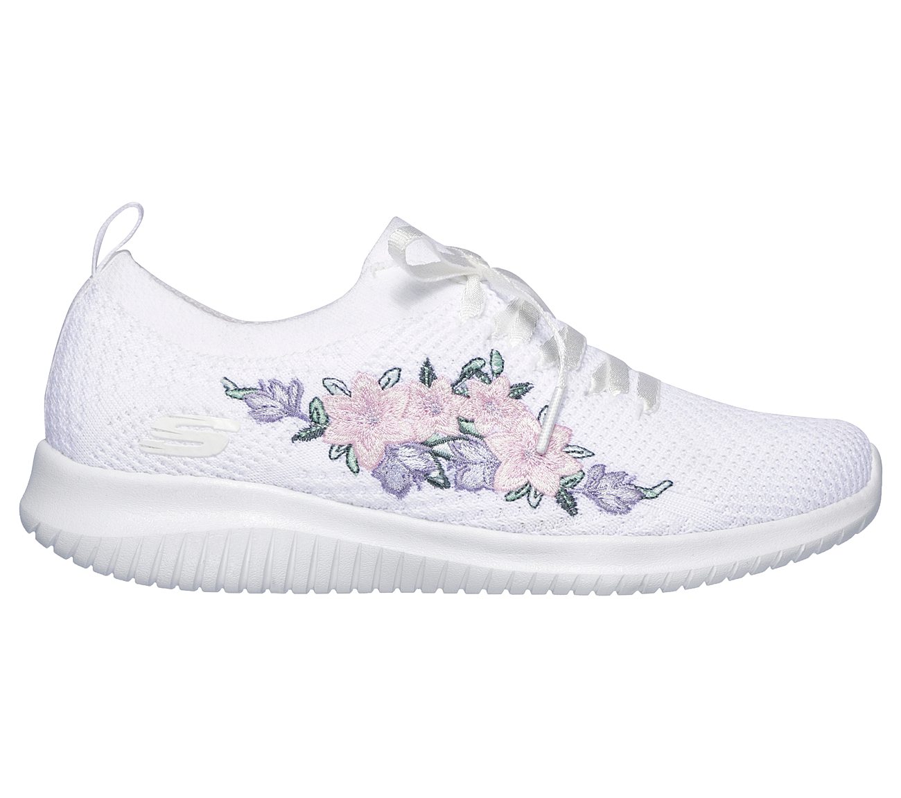 sketchers with flowers