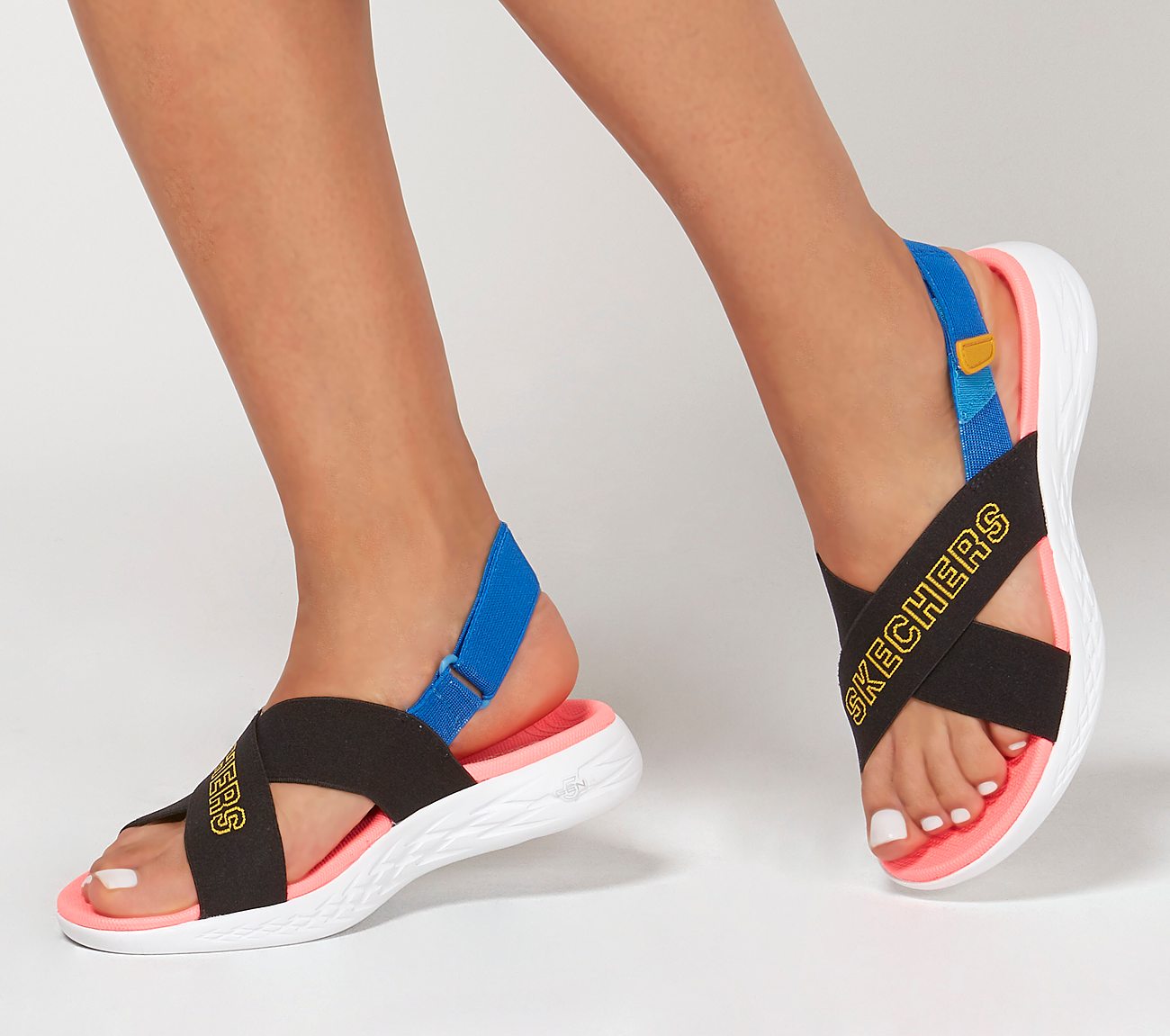 skechers on-the-go toe loop sport sandals