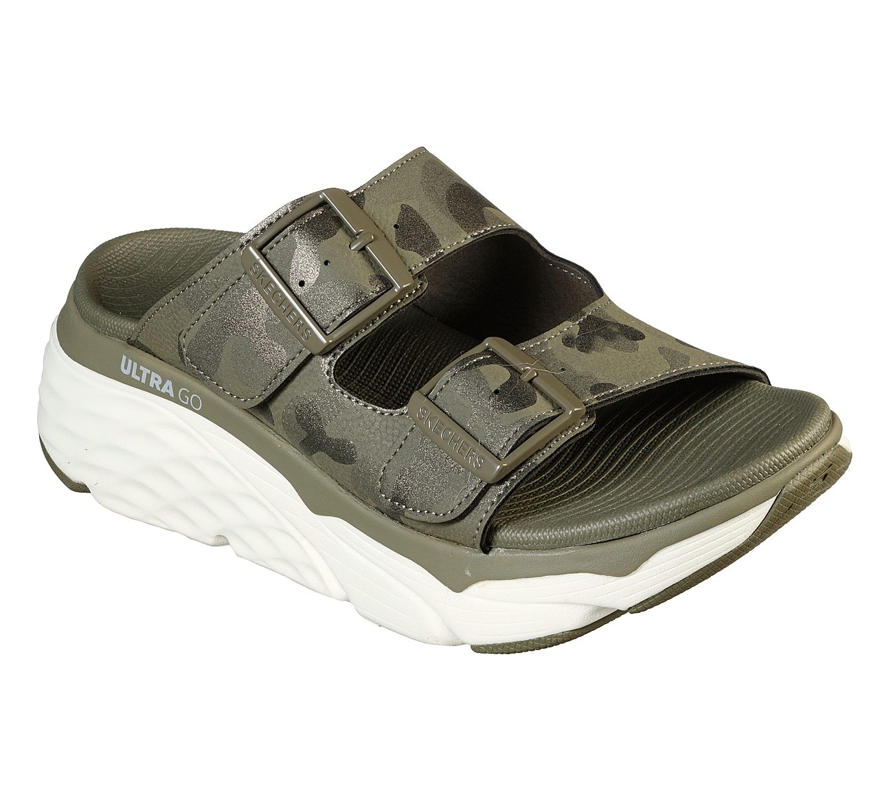 navy closed toe sandals