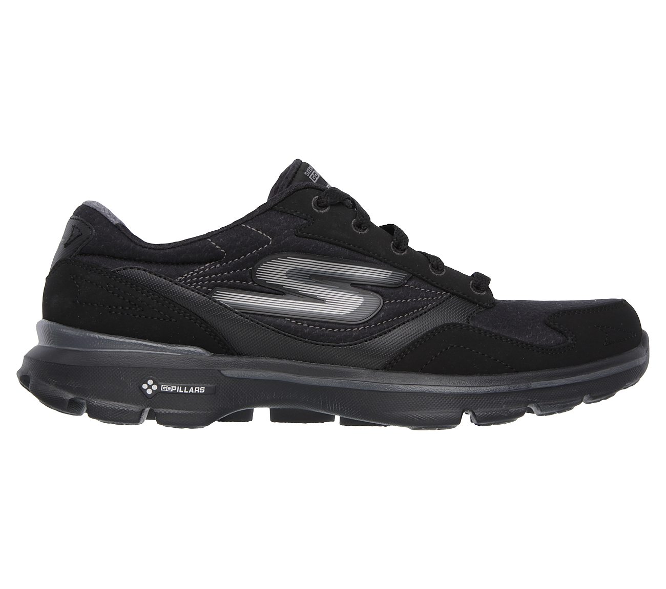 skechers go walk 3 fitknit lace up
