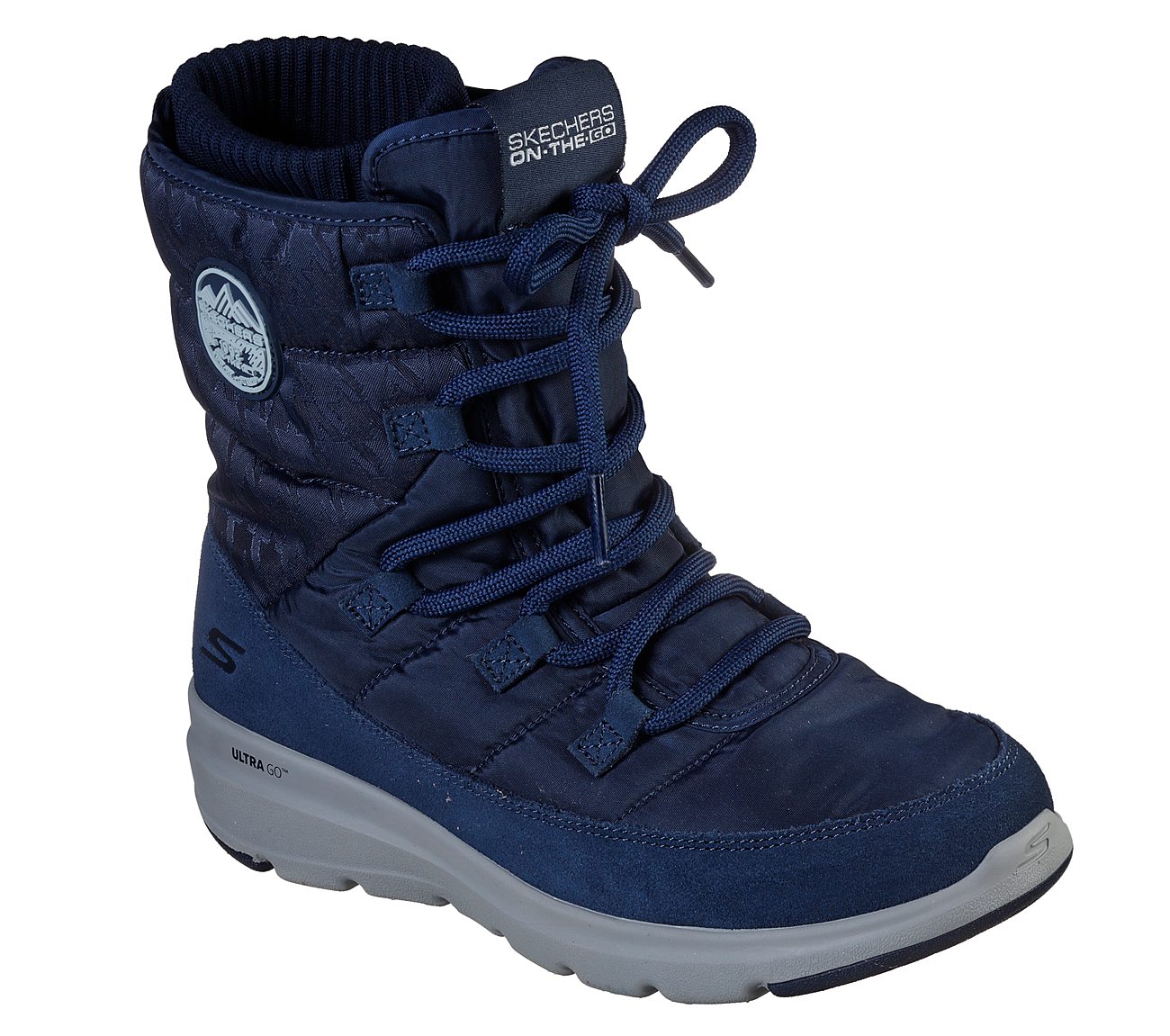 skechers glacial ultra lace up boot