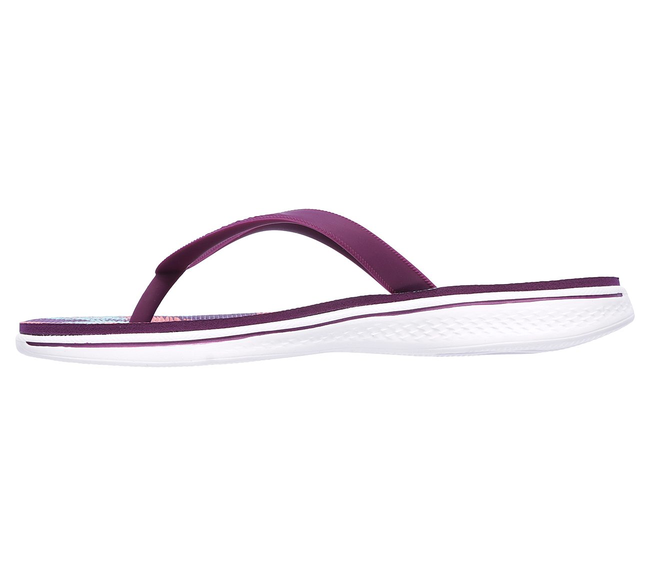 skechers h2 goga lagoon flip flops ladies