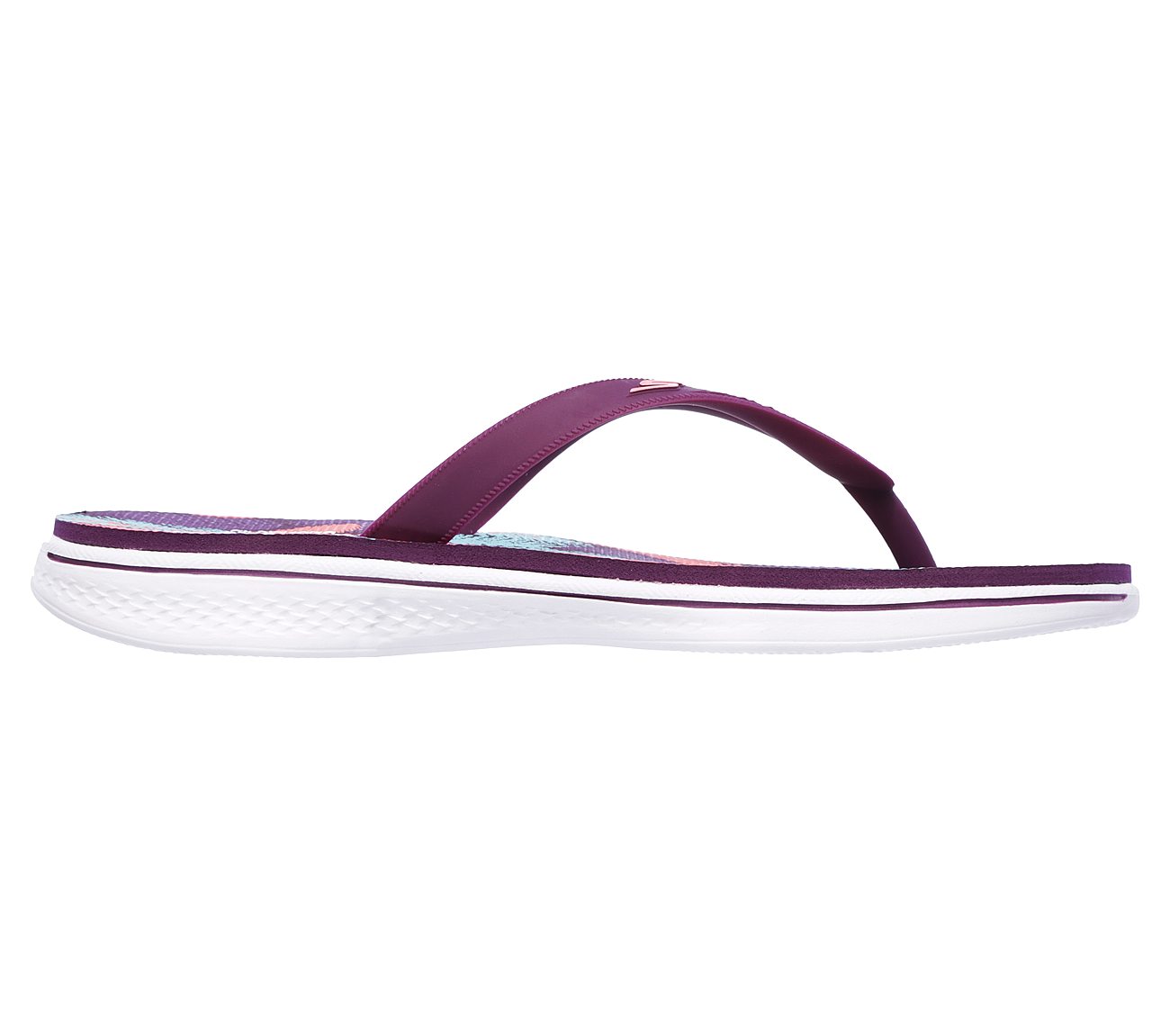 skechers h2 goga lagoon flip flops ladies