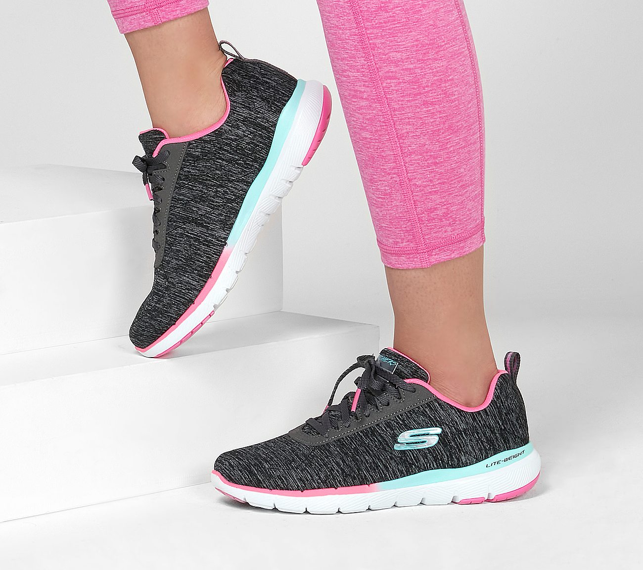 skechers flex appeal 3.0 waterproof