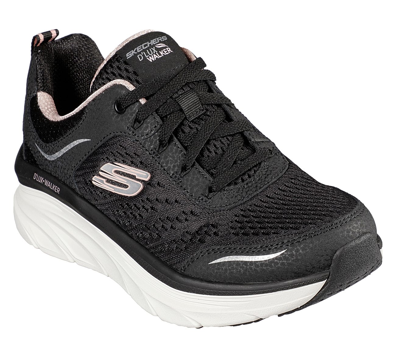 skechers relaxed fit d lux walker pure pleasure women's shoes