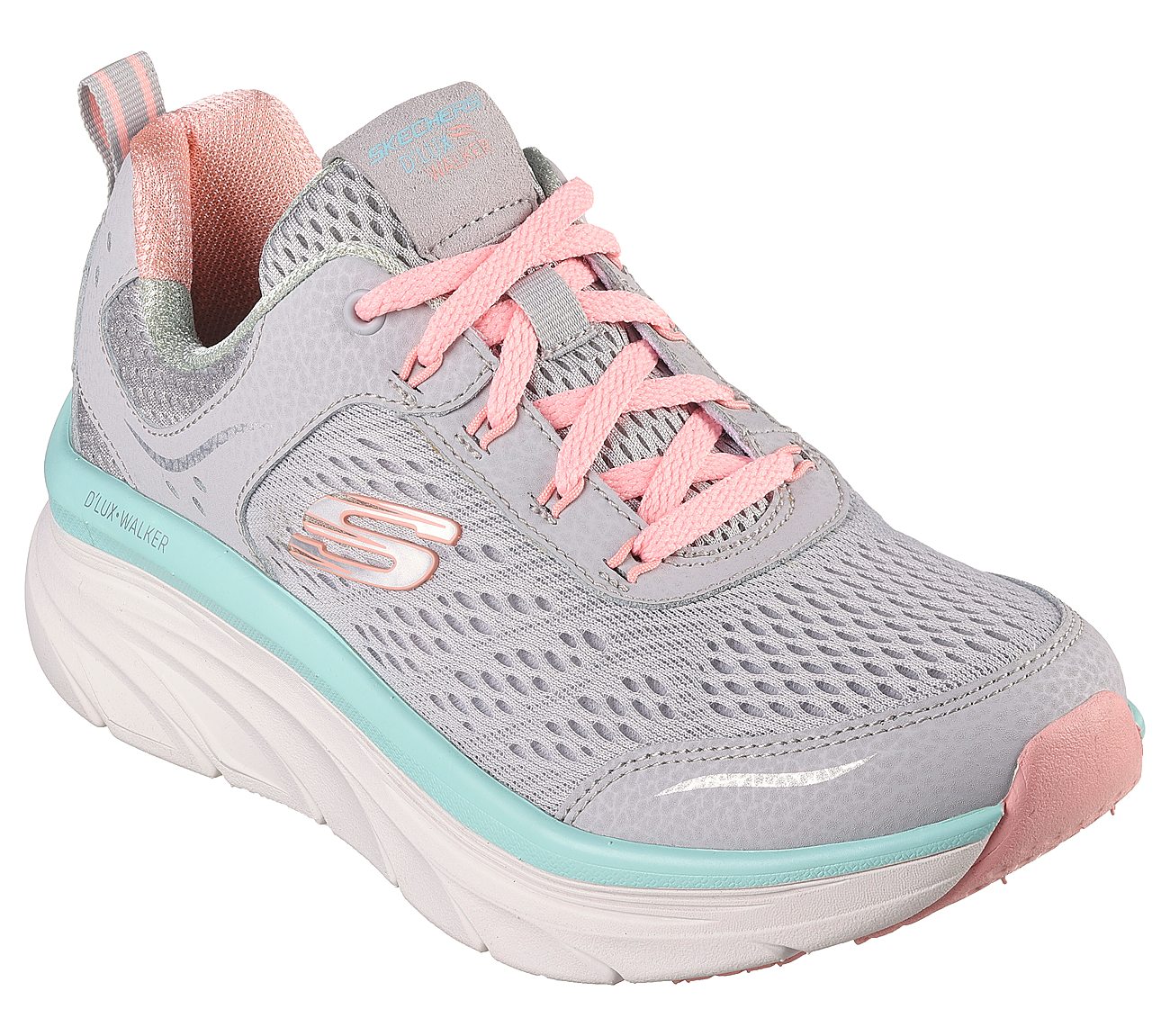 skechers relaxed fit d lux walker pure pleasure women's shoes