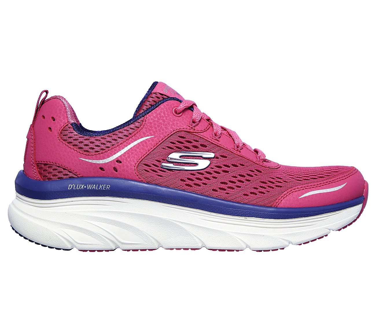 skechers relaxed fit mens pink