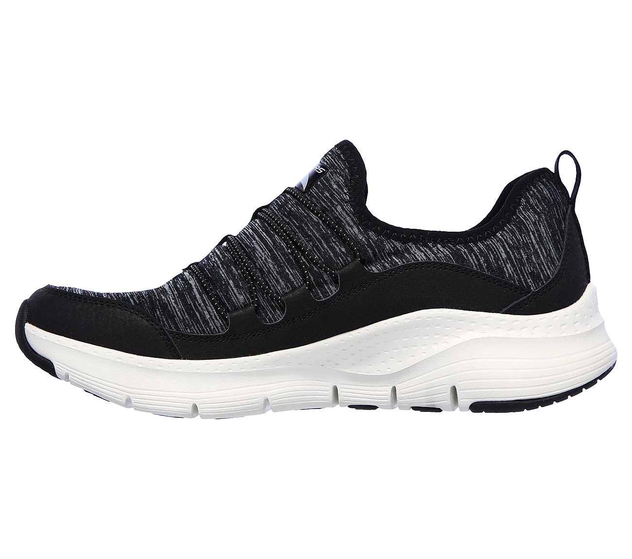Skechers Arch Fit – Rainbow View Black/White