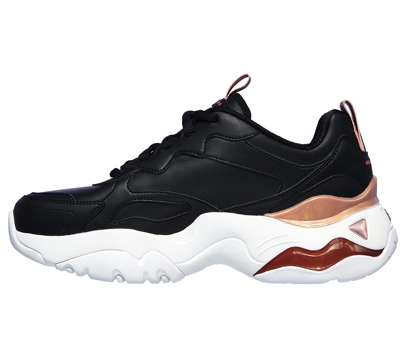 skechers d'lites 3 gold