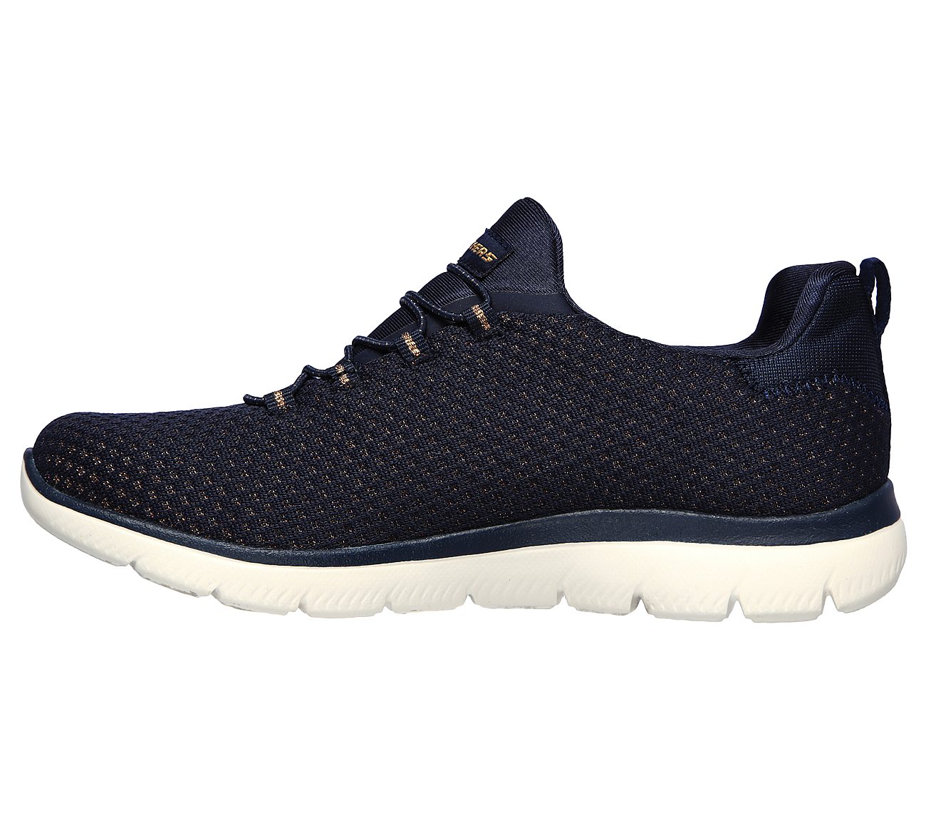 skechers summits mesh bungee lace trainers