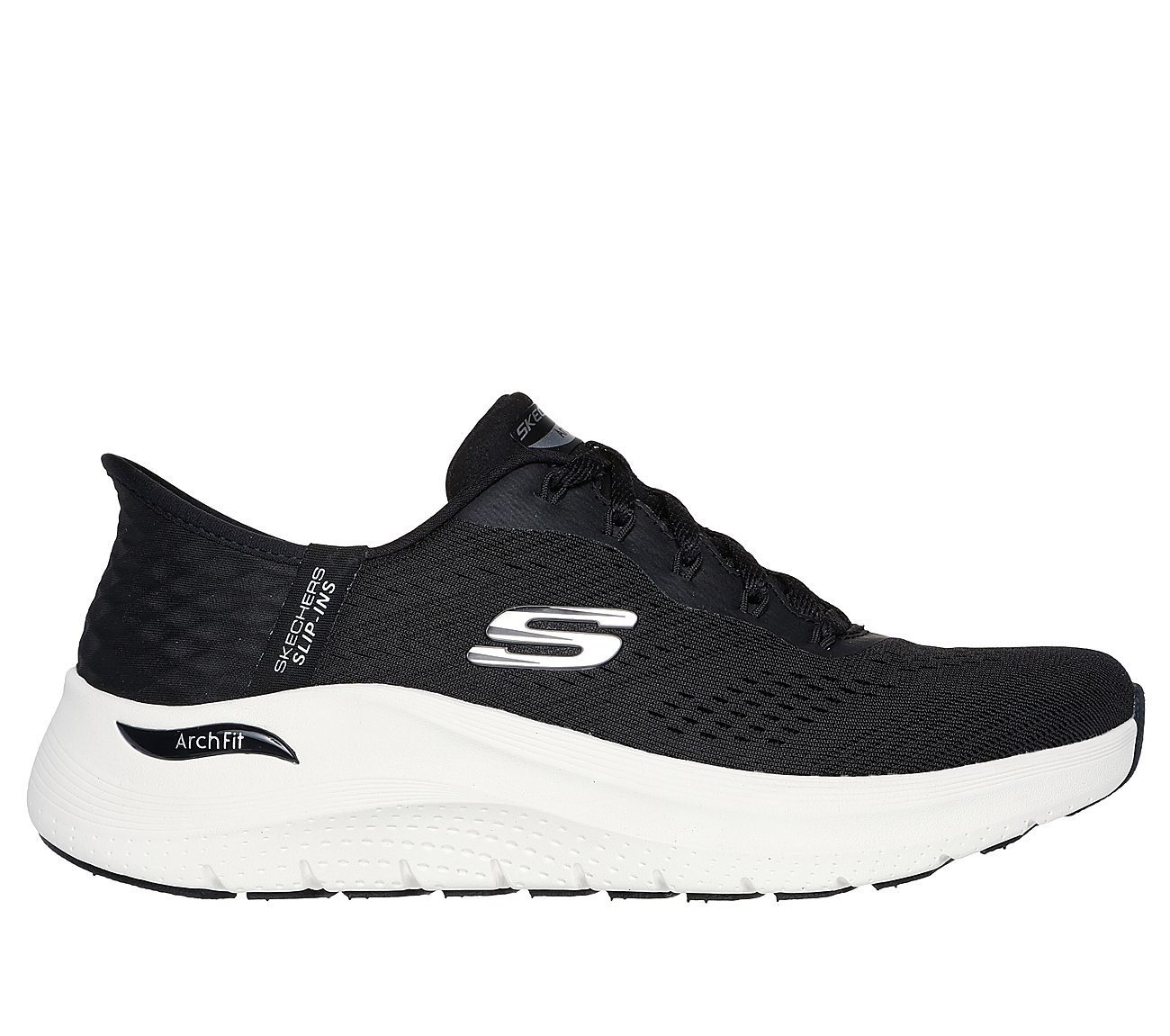 Skechers Slip-ins: Arch Fit 2.0 - Easy Chic — BLACK
