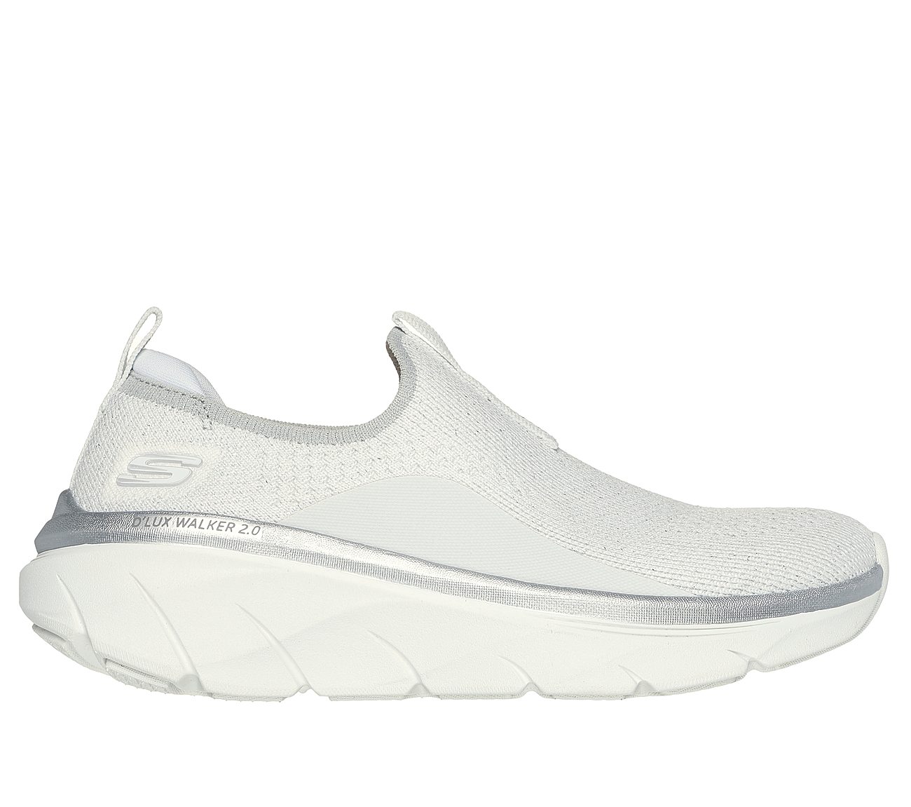 Relaxed Fit: D'Lux Walker 2.0 - Sparkle Forever — WHITE
