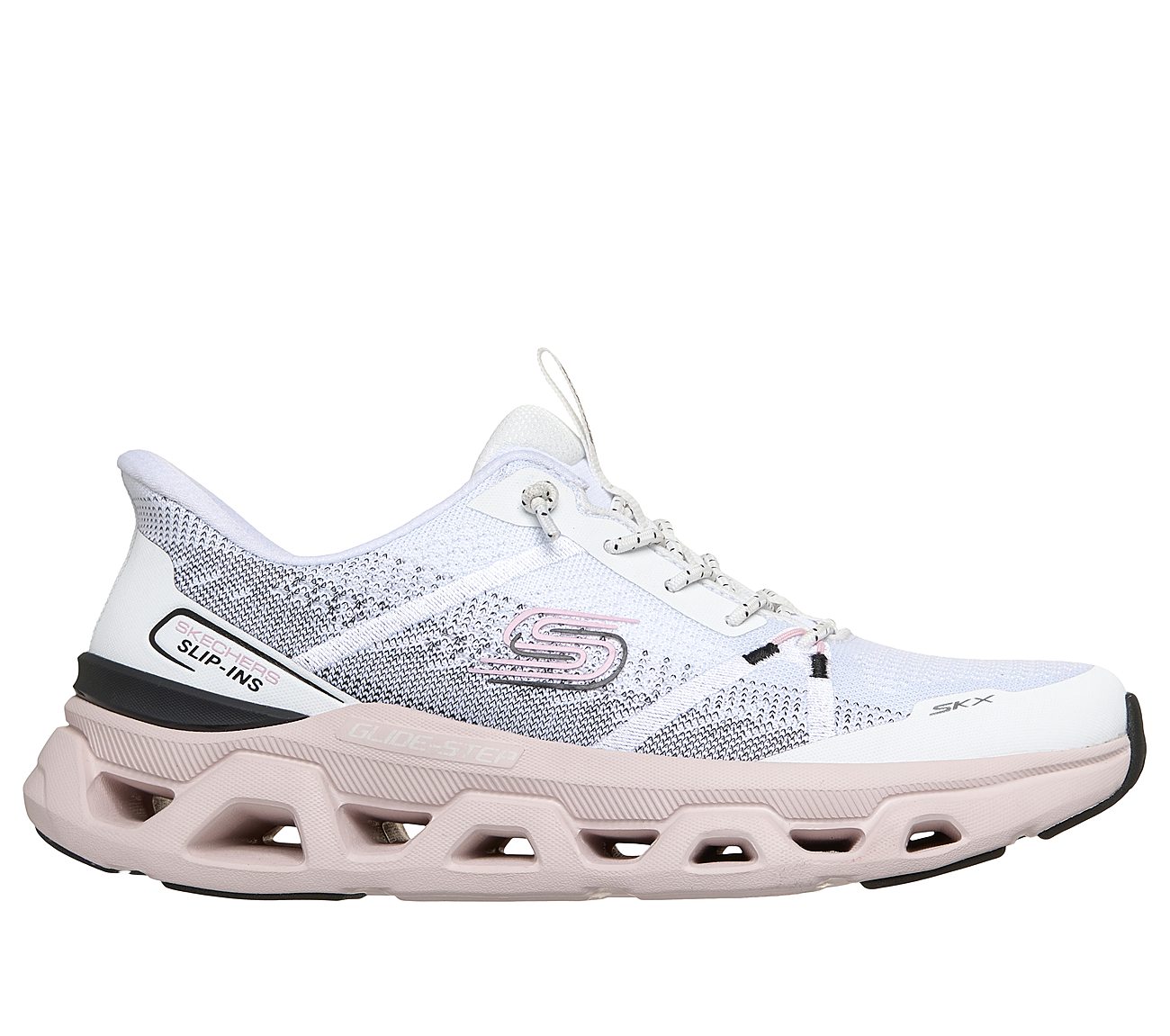 Skechers Slip-ins: Glide-Step Altus - Fast Lane — WHITE